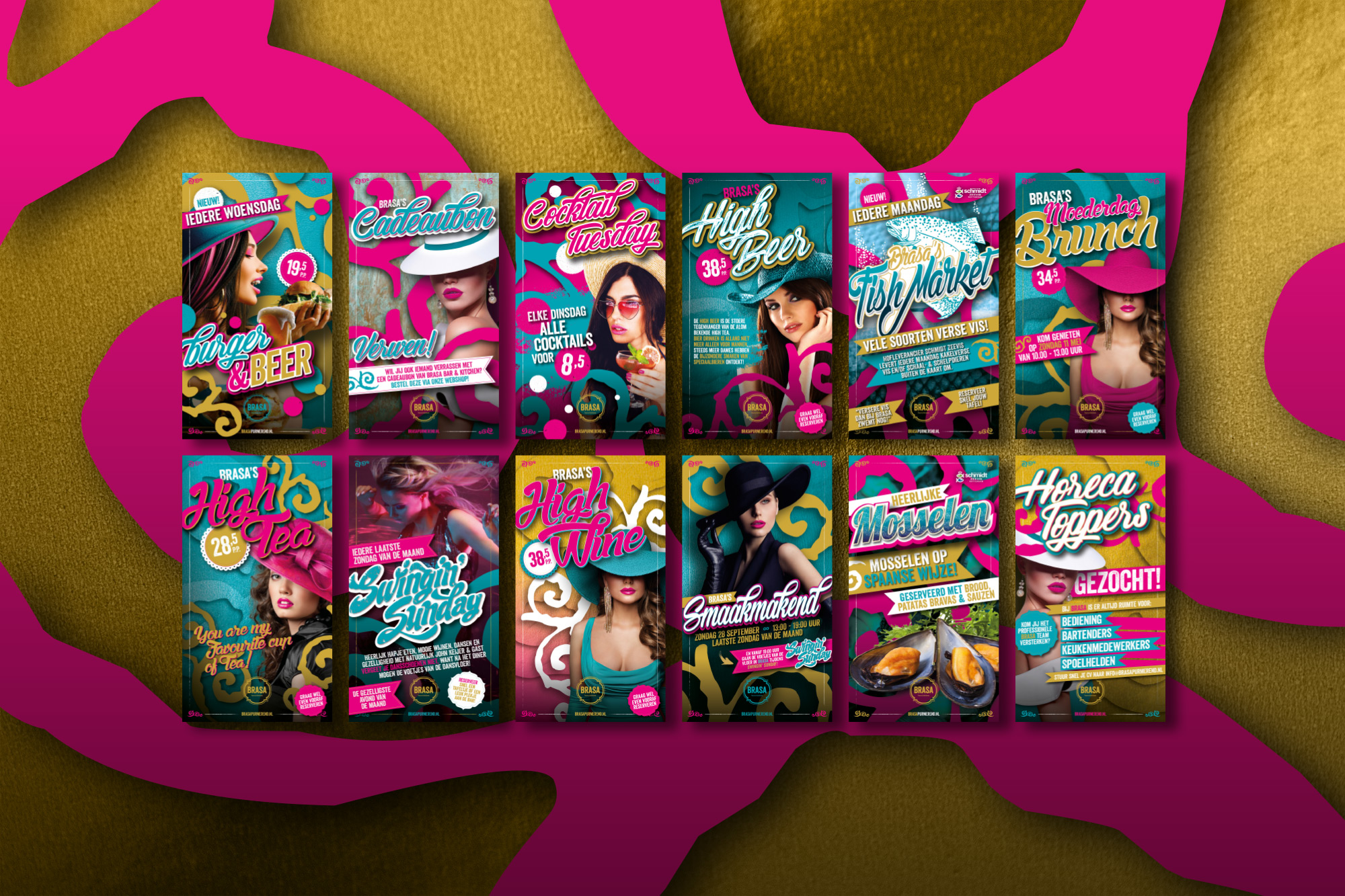 Atjl vormgeving header grafische vormgeving brasa purmerend social media uitingen