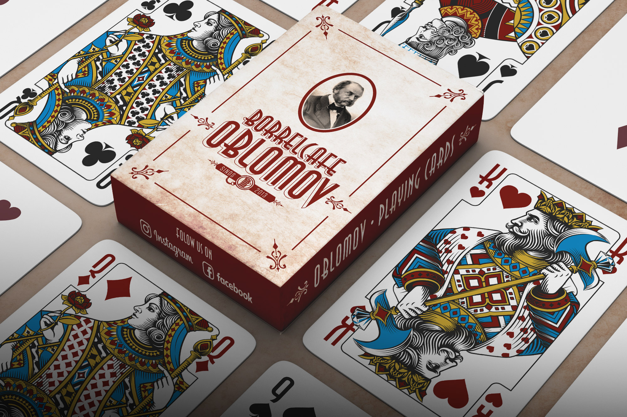 Atjl vormgeving header grafische vormgeving oblomov spelkaarten